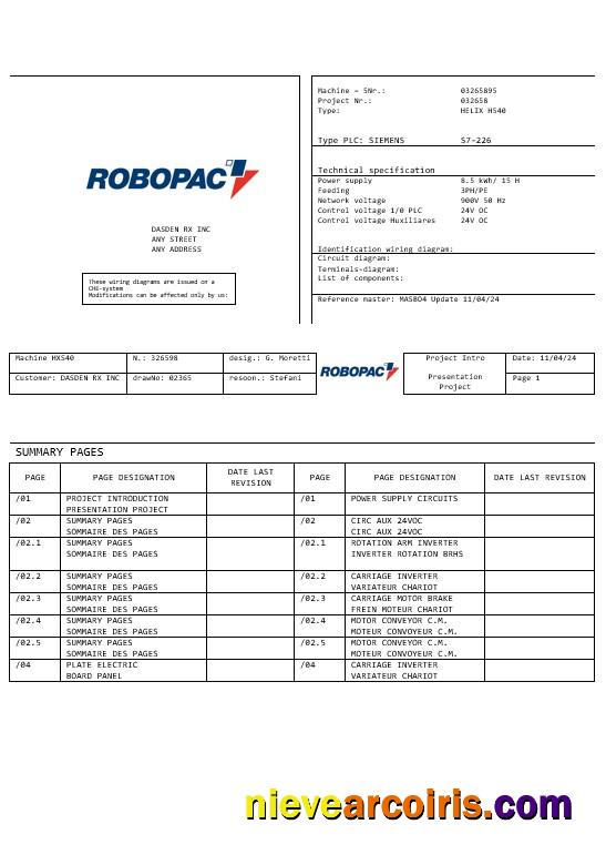 ITALY ROPOBAC SYSTEMI business utility bill